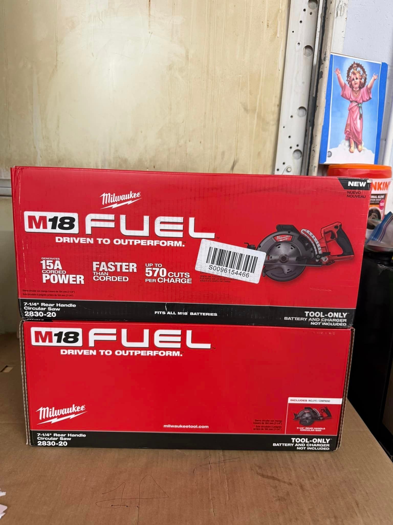 Milwaukee M18 FUEL 18V Lithium-Ion Cordless 7-1/4 in. Rear Handle Circular  Saw (Tool-Only) | BYS LIQUIDATION
